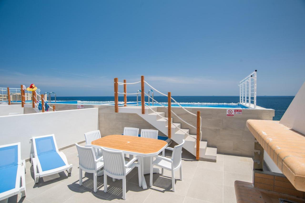 The Sea-Bank Villa Apartments Marsaskala Luaran gambar