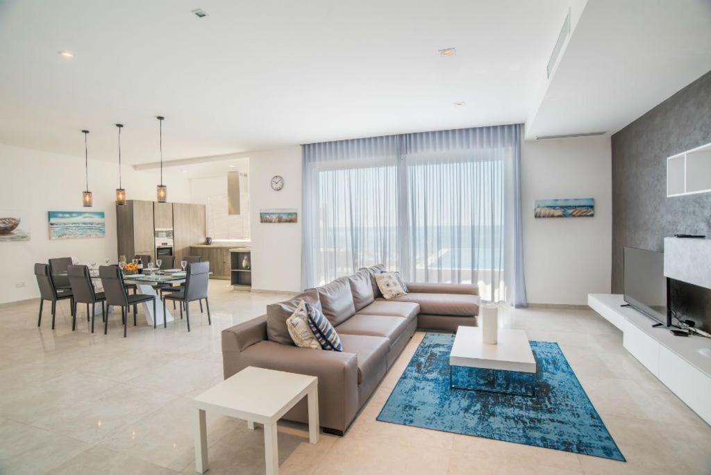 The Sea-Bank Villa Apartments Marsaskala Luaran gambar