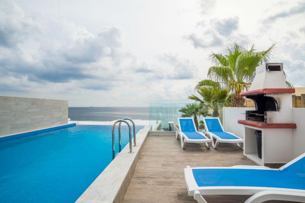 The Sea-Bank Villa Apartments Marsaskala Luaran gambar